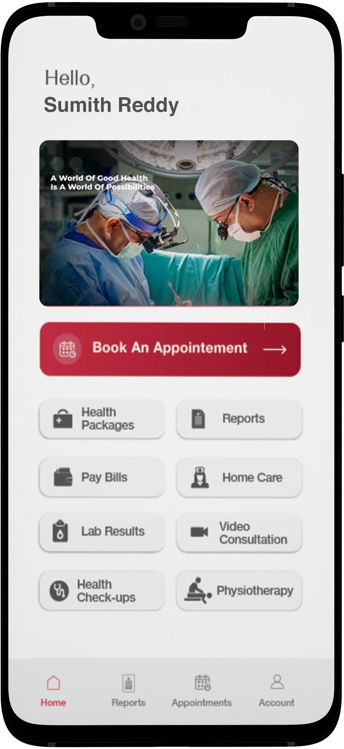 Healthcare Applicaton for online doctor consultion